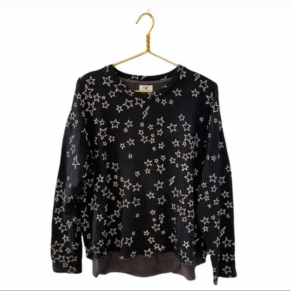 Sundry Star Trapeze Sweatshirt